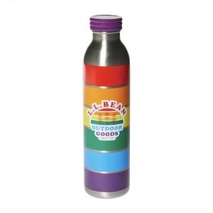 NEW LL Bean Rainbow Pride Canteen Water Bottle Stainless Steel 20z 🌈
